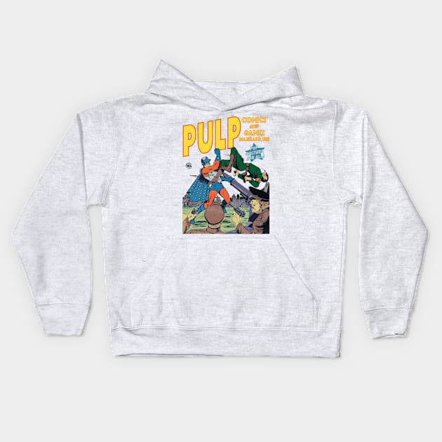 Courageous PULP Kids Hoodie by PULP Comics and Games